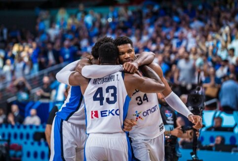 G. Antetokounmpo po laimėto mažojo finalo: „Didžiausias pasiekimas mano karjeroje“
