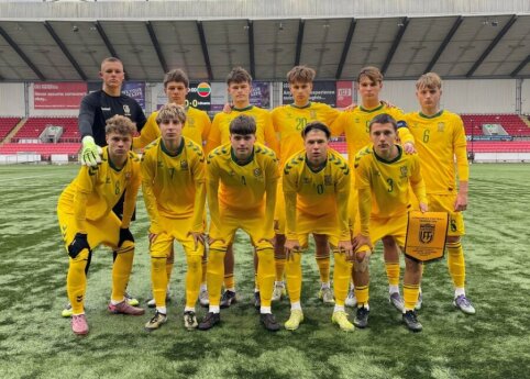 Retas pasiekimas: Lietuvos U17 rinktinė EČ atrankoje įveikė bendraamžius iš Anglijos