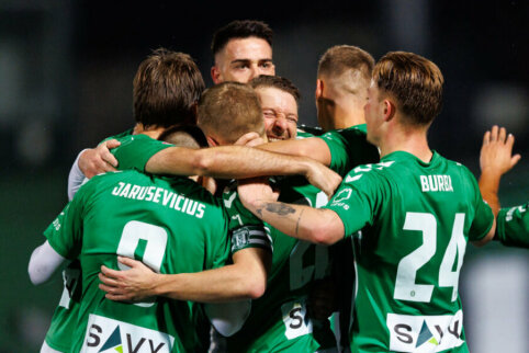 „Žalgiris“ užsitikrino trečią vietą A lygoje bei vietą Europoje