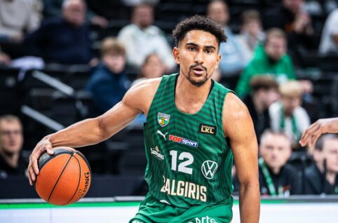 Fantastiškas Žalgirio spurtas, paskutinėse sekundėse nurito.