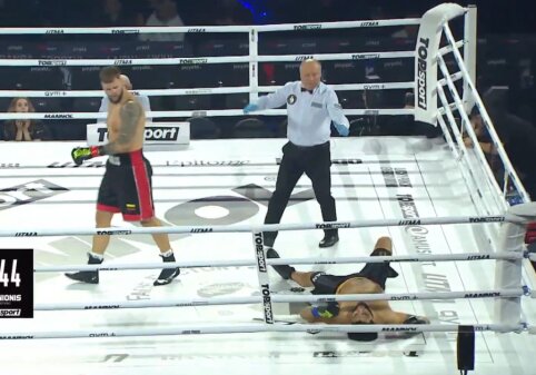 UTMA turnyre – nokautas po vienos kombinacijos