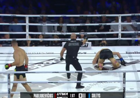 I. Pauliukevičiaus sugrįžimas į UTMA užtruko mažiau nei dvi minutes