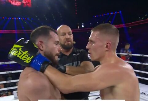 Atkaklioje trijų raundų kovoje – E. Balsio pergalė prieš M. Pultaražinską