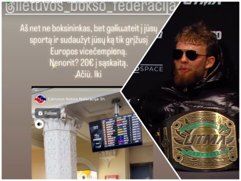 D. Dirkstys pasipiktino dėl to, kaip buvo sutiktas į Lietuvą grįžęs Europos U23 bokso vicečempionas: „Ačiū. Iki“