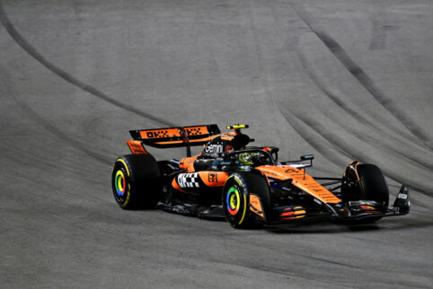 L. Noriso žodžiai apie netikėtą "McLaren" kelionę