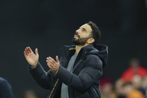 Kantrybė trūko: &bdquo;Man Utd&ldquo; i&scaron; trenerio posto atleido R. Amorimą