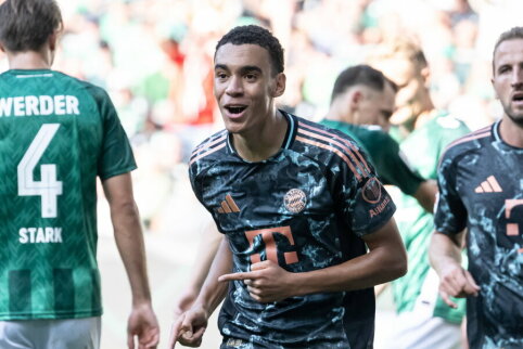 J. Musiala pirmą kartą nuo vasaros sugrįžo į &bdquo;Bayern&ldquo; rikiuotę