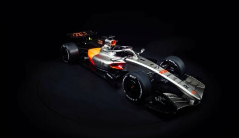 Audi atskleidė 2026 metų bolidą