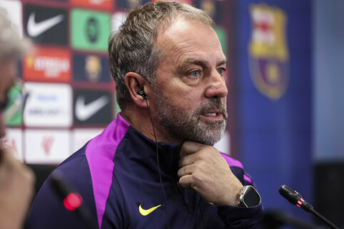 H. Flickas: Esant Barcelonos klubui, pagrindinis tikslas &ndash; Čempionų lyga