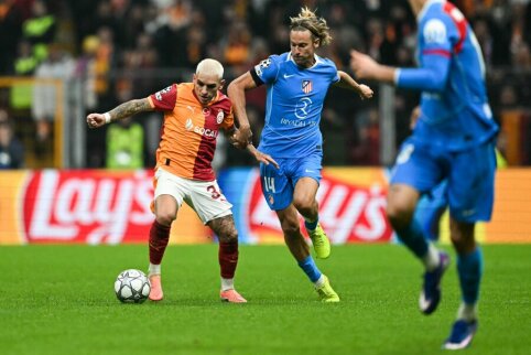 Čempionų lyga: &bdquo;Galatasaray&ldquo; taikiai atsisveikino su &bdquo;Atletico&ldquo; klubu