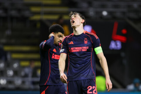 Europos lygoje Forest patiria skaudų pralaimėjimą