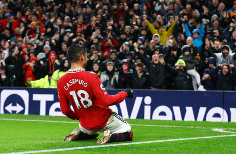 Casemiro: &bdquo;Manchester United&ldquo; klubas liks mano &scaron;irdyje visam gyvenimui