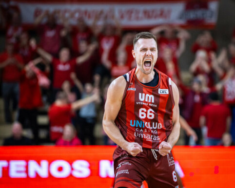 Uteni&scaron;kiai po kelių metų pertraukos i&scaron;kovojo pergalę Vilniuje