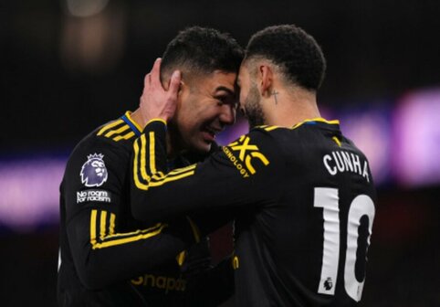 M. Carricko įsibėgėjimas: &bdquo;Manchester United&ldquo; svečiuose įveikė lygos lyderius &bdquo;Arsenal&ldquo;