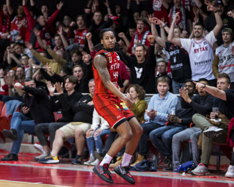 LKL Mic&rsquo;d Up: Speedy Smithas ir jo emocijos krep&scaron;inio aik&scaron;telėje