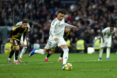 Daugiau už C. Ronaldo: K. Mbappe parodė prana&scaron;umą, realizavęs 11 m baudinius