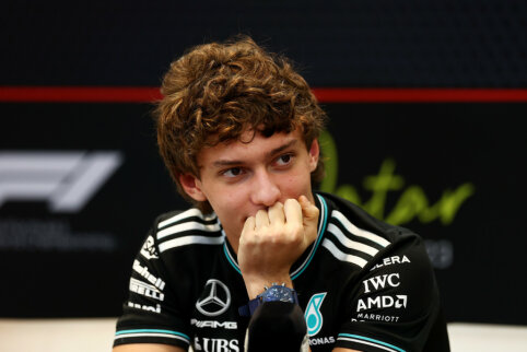 &bdquo;Mercedes&ldquo; prane&scaron;ė apie K. Antonelli būklę po avarijos