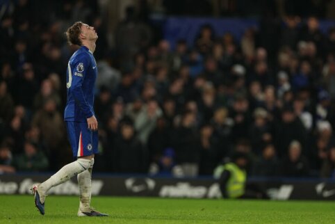 C. Palmerio &scaron;ansas, kurį nulėmė vėjas, neleido &bdquo;Chelsea&ldquo; įveikti &bdquo;Leeds&rdquo;