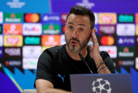 R. De Zerbi planai po i&scaron;varymo i&scaron; &bdquo;Marseille&ldquo; atsiskleidžia