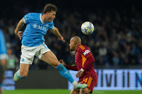 Napoli ir Roma i&scaron;sidalino po vieną ta&scaron;ką