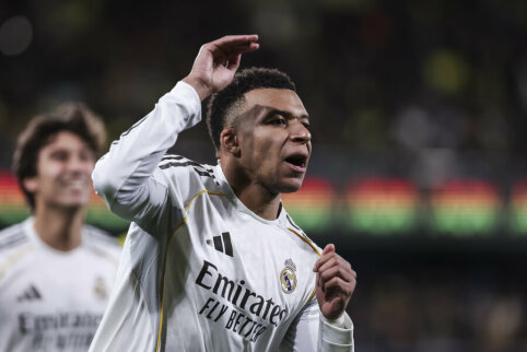 K. Mbapp&eacute; pasirodymas Čempionų lygos rungtynėse kelia abejones