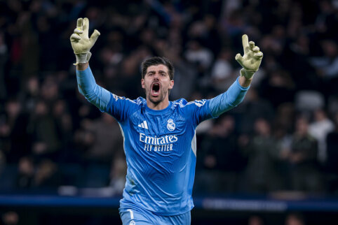 Pirmųjų Čempionų lygos a&scaron;tuntfinalio mačų metu T. Courtois pasižymėjo kilniu poelgiu