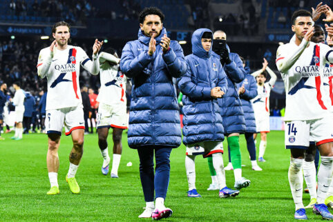 PSG Prancūzijoje i&scaron;kovojo įspūdingą pergalę