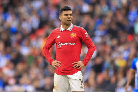 &bdquo;Man Utd&ldquo; ir Casemiro pa&scaron;alino i&scaron; kontrakto svarbią sąlygą