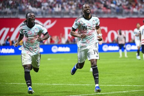 Belgai po pertraukos JAV rinktinei davė pamokas