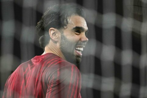 J. Garcia i&scaron;sakė puikius žodžius apie vartininką D. Raya