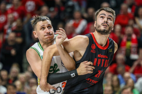 J. Lek&scaron;as: Rytas turi &scaron;ansų tik prie&scaron; girtą Žalgirį