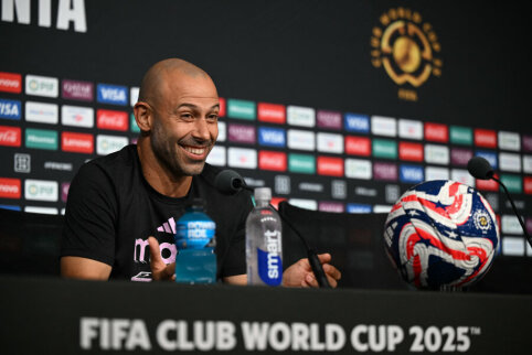 Mascherano atsisveikina su Inter Miami klubu