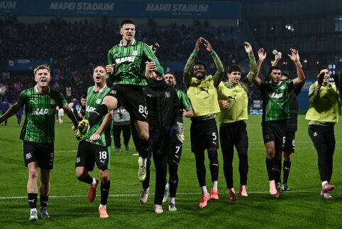 &bdquo;Sassuolo&ldquo; dar labiau įklampino &bdquo;Como&ldquo; klubą, kovojantį dėl Čempionų lygos