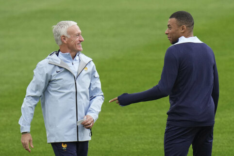 D. Deschampsas gavo prastą žinią i&scaron; Real klubo