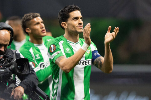 Real Betis Ispanijoje sustabdė dviejų mėnesių nesėkmių seriją