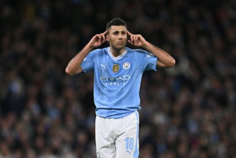 P. Guardiola teigia, kad Rodri nebus pasiruo&scaron;ęs artėjančiai kovai