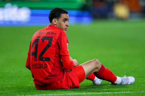 V. Kompany pagyrė talentingą J. Musialą