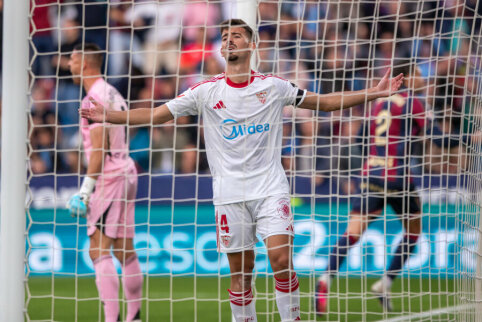 Lėtėjanti &bdquo;Sevilla&ldquo; ekipa priartėjo prie i&scaron;kritimo zonos