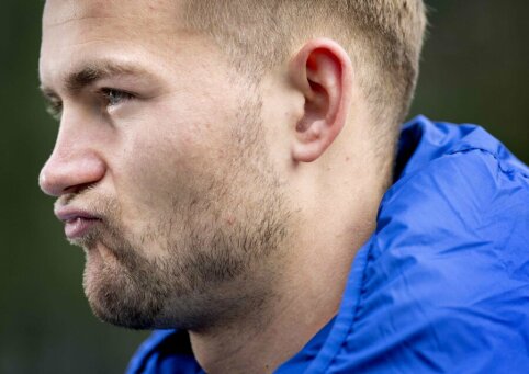 M. Carrickas nespaus dėl M. de Ligto sugrįžimo