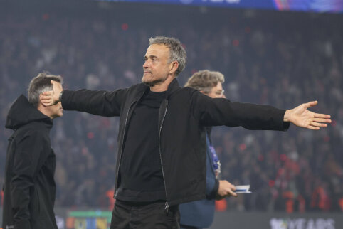 L. Enrique: &bdquo;Už PSG nėra jokios geresnės komandos&ldquo;