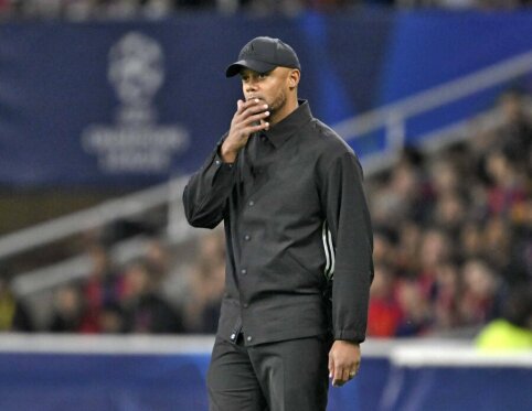 V. Kompany: Jeigu tai būtina, mes mirsime aik&scaron;tėje