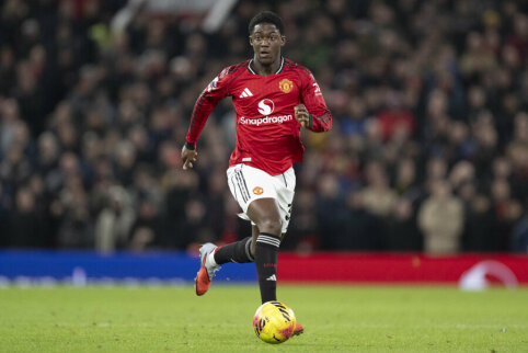 &bdquo;Man Utd&ldquo; suderino sutartį su K. Mainoo