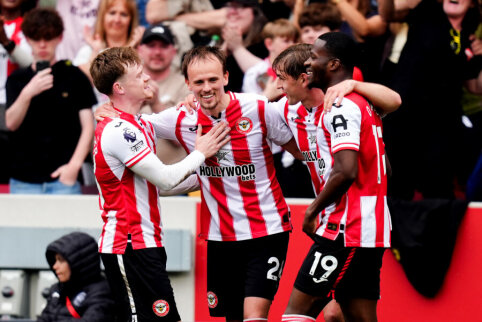 &bdquo;Brentford&ldquo; įveikė dėl i&scaron;likimo kovojančią &bdquo;West Ham&ldquo; komandą