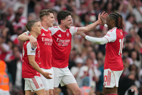&bdquo;Arsenal&ldquo; užtikrintai įveikė &bdquo;Fulham&ldquo;
