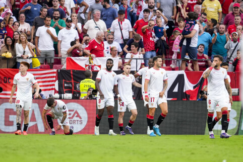A. Sanchezas suteikė gyvybi&scaron;kai svarbią pergalę &bdquo;Sevilla&ldquo; klubui