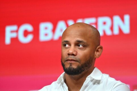 V. Kompany: Norime &scaron;ią akimirką padaryti nepamir&scaron;tamą