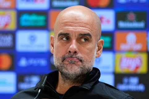 P. Guardiola i&scaron;liko optimistas dėl kovos dėl Premier League aukso