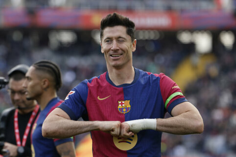 R. Lewandowskis ruo&scaron;iasi palikti &bdquo;Barcelona&ldquo;
