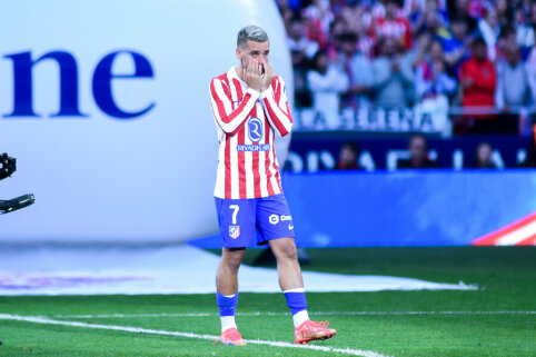 A. Griezmannas atsipra&scaron;ė &bdquo;Atletico&ldquo; sirgalių
