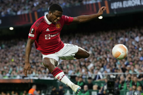 &bdquo;Manchester United&ldquo; &scaron;ią vasarą atsisveikins su T. Malacia
